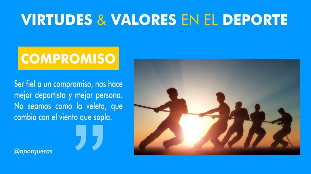 Virtudes & Valores en el Deporte: COMPROMISO – Alex Porqueras